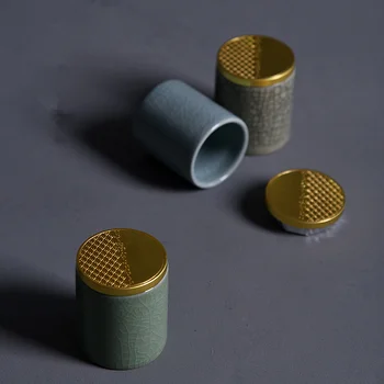 Simple 4.7*5.8cm Tea Storage Box Seasoning Jars Kitchen Mini Candy Jars Storage Container Mini Ceramic Spices Storage Box 1pcs
Simple 4.7*5.8cm Tea Storage Box Seasoning Jars Kitchen Mini Candy Jars Storage Container Mini Ceramic Spices Storage Box 1pcs