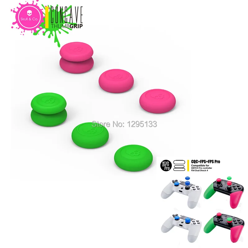10 Skull.CO CQC and FPS Thumb Grips Cover Set Joystick Cap for Nintend Switch NS Pro Controller for PS4 Controller Accessorie
10 Skull.CO CQC and FPS Thumb Grips Cover Set Joystick Cap for Nintend Switch NS Pro Controller for PS4 Controller Accessorie