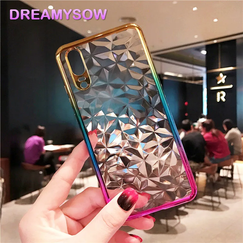 3D Gradient Diamond Cases For Huawei Y7 2019 Mate20 P20 P30 Pro P10 P9 P8 Lite Honor 10lite 8A 8C Soft Silicone TPU Phone Cover
3D Gradient Diamond Cases For Huawei Y7 2019 Mate20 P20 P30 Pro P10 P9 P8 Lite Honor 10lite 8A 8C Soft Silicone TPU Phone Cover
