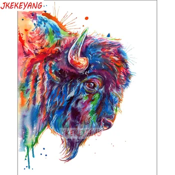 5D DIY square/round Diamond Painting Watercolor buffalo Cross Stitch Diamond Embroidery Pattern Rhinestone J1459
5D DIY square/round Diamond Painting Watercolor buffalo Cross Stitch Diamond Embroidery Pattern Rhinestone J1459