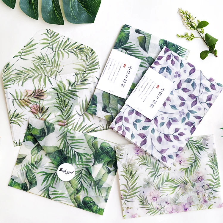 3 pcs/lot Green Plannt Sulfuric Acid Paper Envelope Translucent Envelope For Planner Organizer Wedding Letter Invitation
3 pcs/lot Green Plannt Sulfuric Acid Paper Envelope Translucent Envelope For Planner Organizer Wedding Letter Invitation