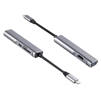 USB Type C USB-C HUB To HDMI 4K USB 3.0 TF SD Card Reader Thunderbolt 3 Dex Mode Adapter For MacBook Air Pro Samsung S8 S9
USB Type C USB-C HUB To HDMI 4K USB 3.0 TF SD Card Reader Thunderbolt 3 Dex Mode Adapter For MacBook Air Pro Samsung S8 S9