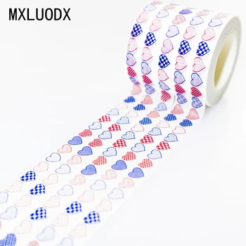 Korean Slim Heart Pattern Washi Tape Sticky DIY Scrapbooking Office Stationery Decorative Adhesive Masking Paper Tape 1PCS/Lot
Korean Slim Heart Pattern Washi Tape Sticky DIY Scrapbooking Office Stationery Decorative Adhesive Masking Paper Tape 1PCS/Lot