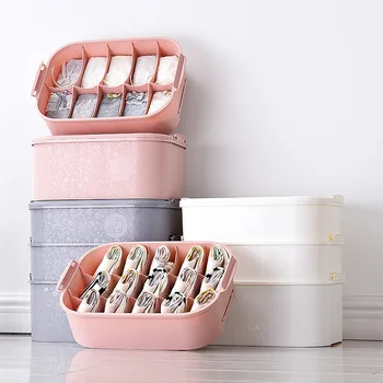 3pcs Drawer Underwear Storage Box Bra Underwear Socks Storage Box Portable Three-storey Superimposed Clothing Storage Box
3pcs Drawer Underwear Storage Box Bra Underwear Socks Storage Box Portable Three-storey Superimposed Clothing Storage Box