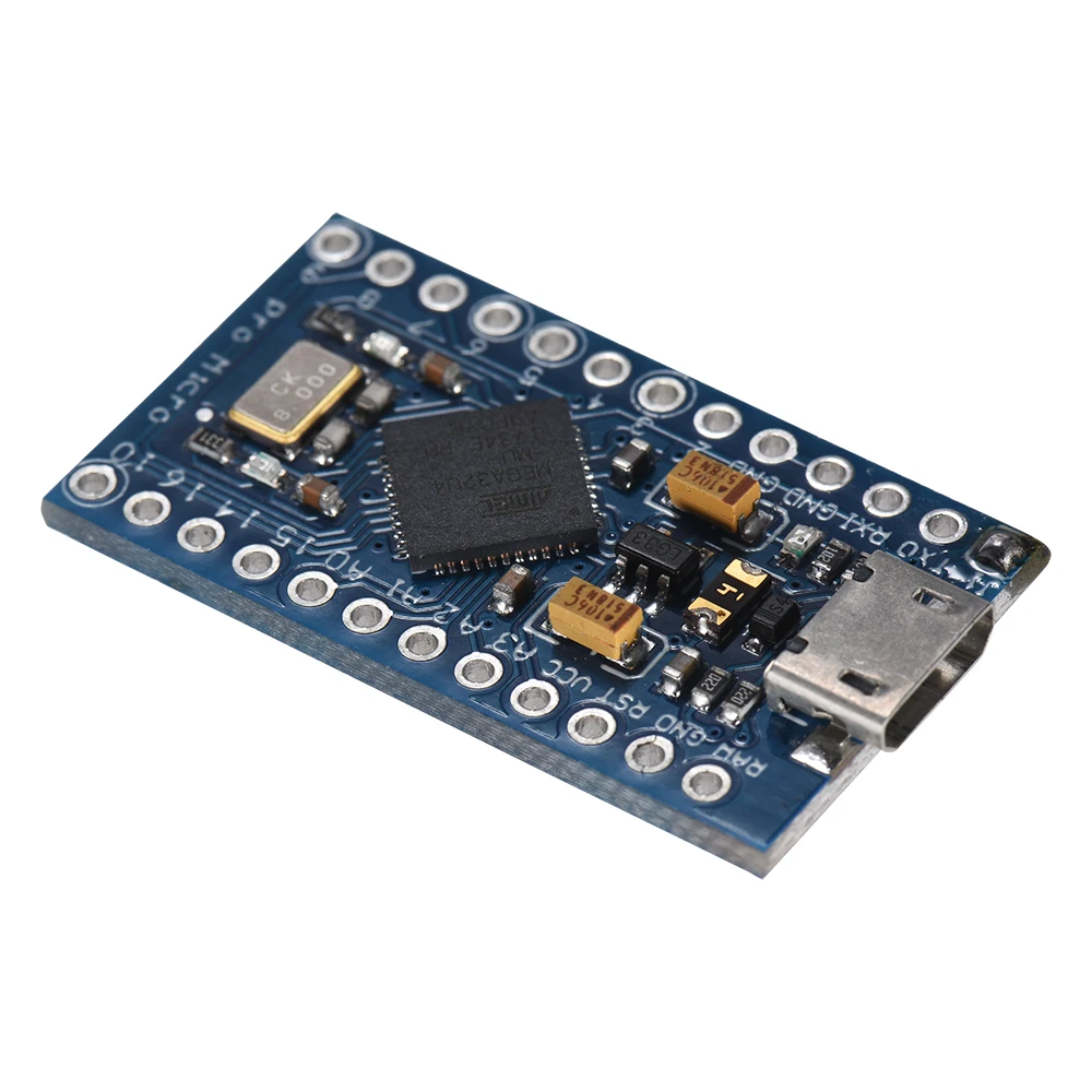 Pro Micro 3.3V Development board Micro USB For Arduino ATMega32U4 Controller Replace ATmega328 Expansion Card
Pro Micro 3.3V Development board Micro USB For Arduino ATMega32U4 Controller Replace ATmega328 Expansion Card