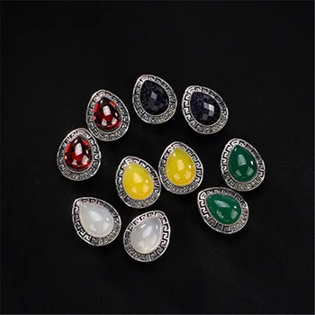 jinwateryu fashion green red yellow blue white stone jewelry for women girl 925 silver earring
jinwateryu fashion green red yellow blue white stone jewelry for women girl 925 silver earring