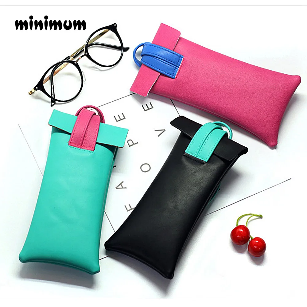 Portable Drawstring Glasses Bags Women Sunglasses Case Light Convenience Eyeglasses Solid Storage Box Case Bags PU Leather case
Portable Drawstring Glasses Bags Women Sunglasses Case Light Convenience Eyeglasses Solid Storage Box Case Bags PU Leather case
