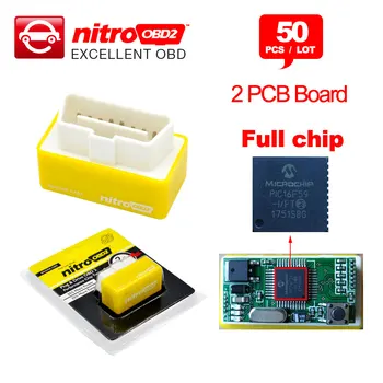 50pcs NitroOBD2 2PCB board Car Chip Tuning Performance Box Nitro OBD2 EcoOBD2 Plug&Driver OBD2 adapter More Power/Torque
50pcs NitroOBD2 2PCB board Car Chip Tuning Performance Box Nitro OBD2 EcoOBD2 Plug&Driver OBD2 adapter More Power/Torque