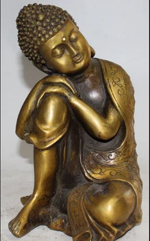 shitou 003272 10" Tibet Tibetan Buddhism Bronze Sleep Rest Sakyamuni Shakyamuni Buddha Statue
shitou 003272 10" Tibet Tibetan Buddhism Bronze Sleep Rest Sakyamuni Shakyamuni Buddha Statue