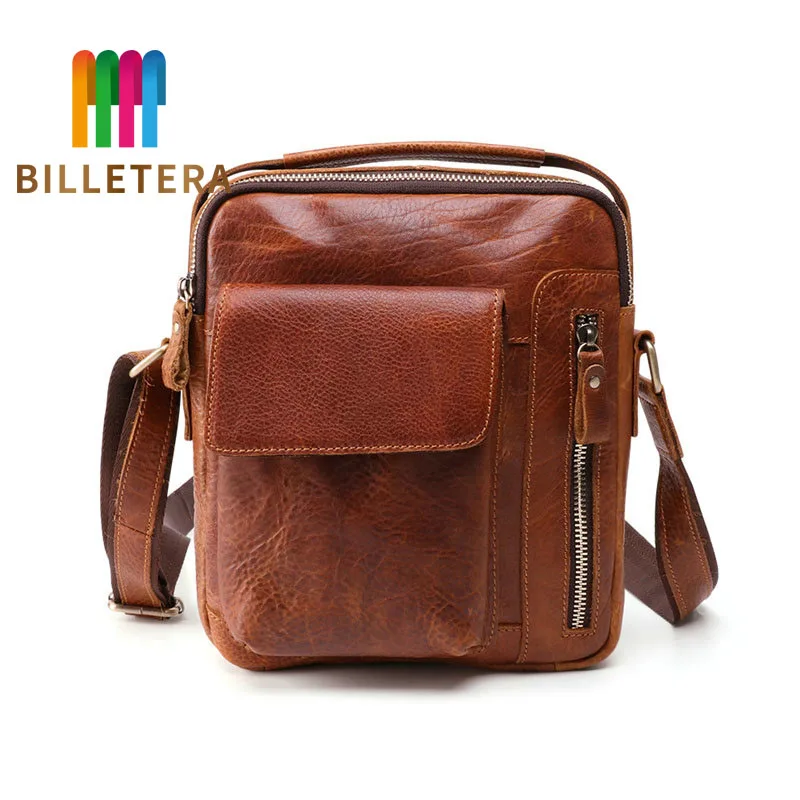 BILLETERA Genuine Leather Men Messenger Small Bag Handbag Casual Flap Mini Crossbody Bags Male
BILLETERA Genuine Leather Men Messenger Small Bag Handbag Casual Flap Mini Crossbody Bags Male