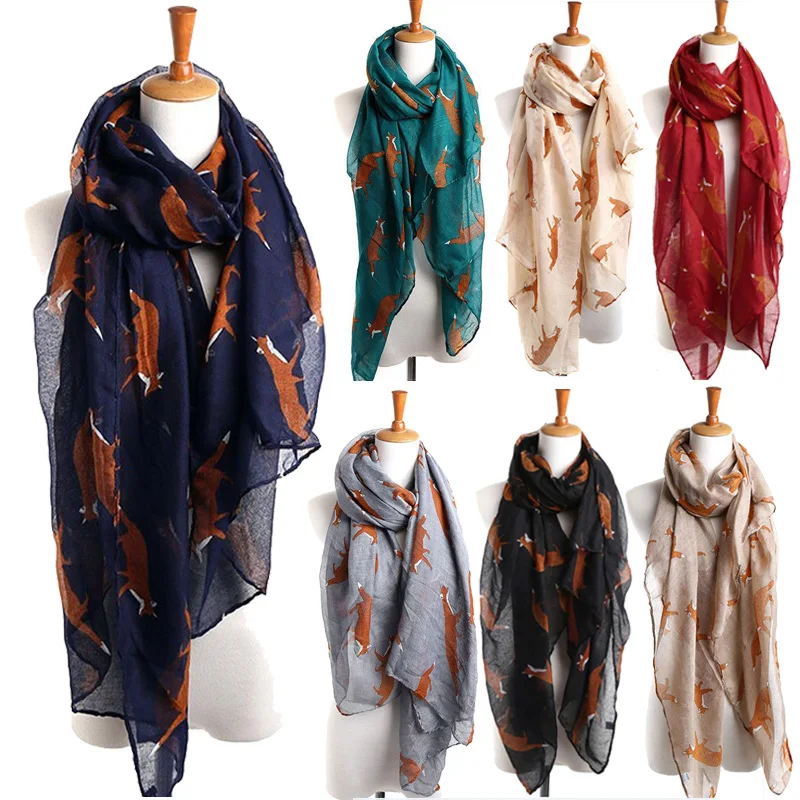 THEFOUND Fashion Women Fashion Pretty Cute Fox Long Soft Paris Yarn Scarf Wrap Shawl Stole Scarves Hot FOX
THEFOUND Fashion Women Fashion Pretty Cute Fox Long Soft Paris Yarn Scarf Wrap Shawl Stole Scarves Hot FOX