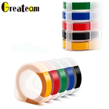 Greateam 10 pcs 3D 9mm Mixed Colors DYMO Self-Adhesive Vinyl Embossing Tape for Organizer Xpress Pro Embossing Label Makers
Greateam 10 pcs 3D 9mm Mixed Colors DYMO Self-Adhesive Vinyl Embossing Tape for Organizer Xpress Pro Embossing Label Makers