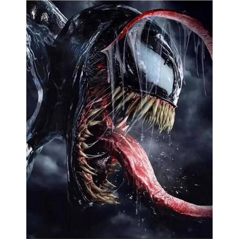 5D Diamond Painting Kit Venom Spider Man Diamond Embroidery Cross Stitch DIY Rhinestone Mosaic Full Marvel Venom Wall Decor C239
5D Diamond Painting Kit Venom Spider Man Diamond Embroidery Cross Stitch DIY Rhinestone Mosaic Full Marvel Venom Wall Decor C239
