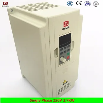 DEMA Compact Single Phase 220V Input 3.7KW High Power Electric Speed Converter For Textile Machine Tool Plastic Etc. Industry
DEMA Compact Single Phase 220V Input 3.7KW High Power Electric Speed Converter For Textile Machine Tool Plastic Etc. Industry