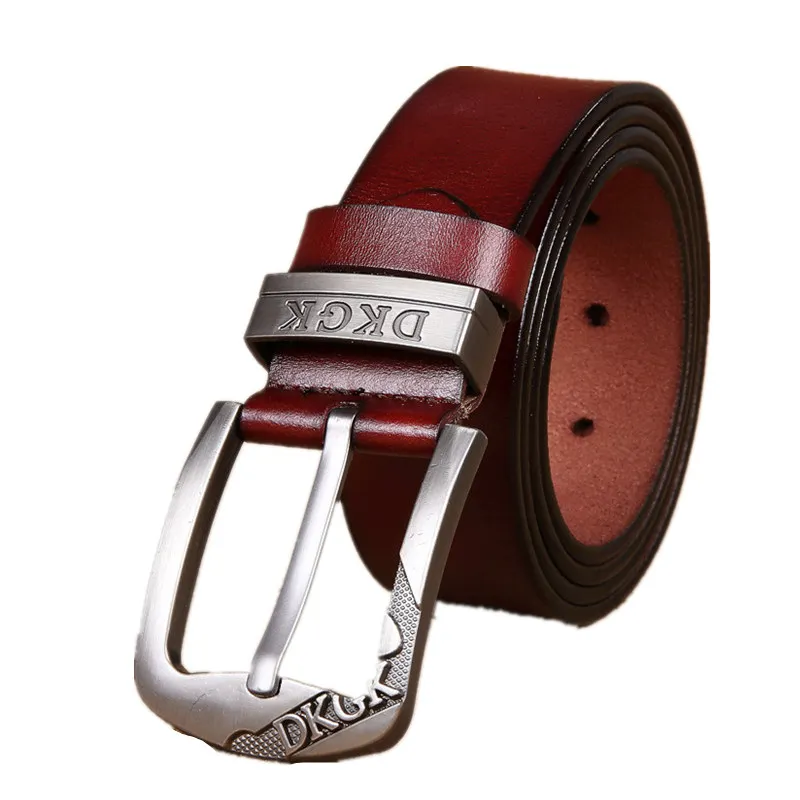 Fashion Letters Sculpture Metal Pin Buckle Men's Belts Men Cowskin Vintage Waistband Basic Classic Luxury Brand Male Jeans Belt
Fashion Letters Sculpture Metal Pin Buckle Men's Belts Men Cowskin Vintage Waistband Basic Classic Luxury Brand Male Jeans Belt