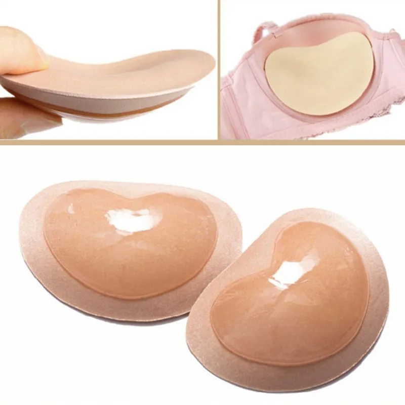 1 Pair Women Sexy Self Adhesive Silicone Nipple Cover Invisible Reusable Nipple Stickers Bra Pad 4