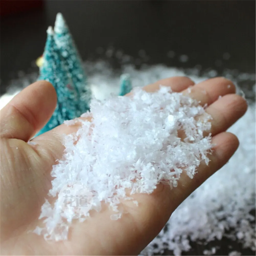 Hot Sale White Snow for Christmas Wedding Fake Magic Instant Snow Fluffy Super Absorbant Decorations 40g/bag
Hot Sale White Snow for Christmas Wedding Fake Magic Instant Snow Fluffy Super Absorbant Decorations 40g/bag