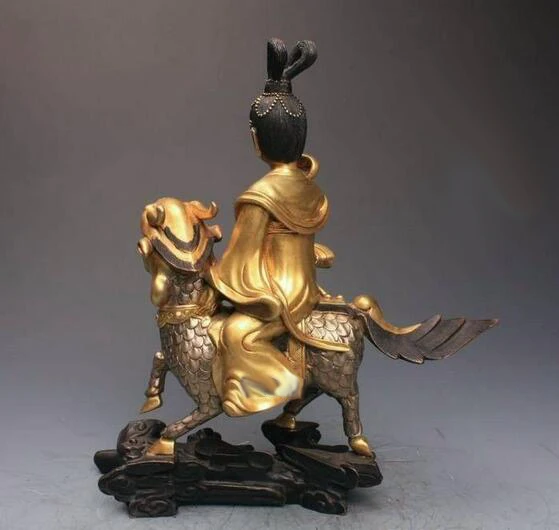 Chinese Buddhism Red Bronze Lotus Boy SongZi Guanyin Kwan-yin Bodhisattva Statue
Chinese Buddhism Red Bronze Lotus Boy SongZi Guanyin Kwan-yin Bodhisattva Statue