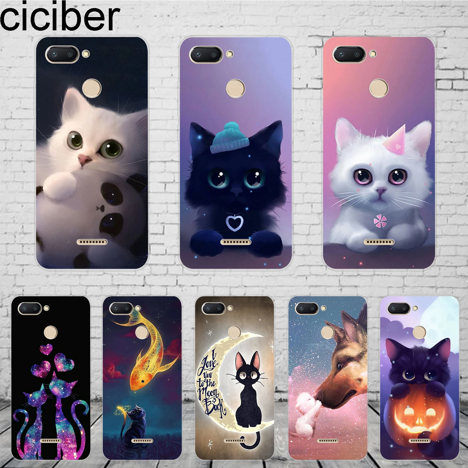 ciciber Cute Animal Cat Cover For Xiaomi Redmi 6 5 4 3 A X S Plus Pro S2 Phone Case For Redmi Note 6 5 4 X A Pro Soft TPU Coque
ciciber Cute Animal Cat Cover For Xiaomi Redmi 6 5 4 3 A X S Plus Pro S2 Phone Case For Redmi Note 6 5 4 X A Pro Soft TPU Coque
