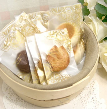 1000PCS 9*11cm Cookie packaging lace candy color plastic bags for biscuits snack baking package
1000PCS 9*11cm Cookie packaging lace candy color plastic bags for biscuits snack baking package