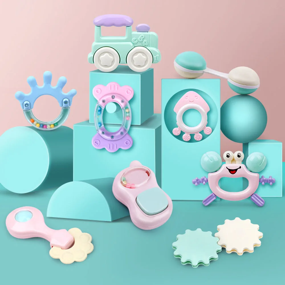 Newborn Baby Rattles Toys 0-12 Months Teether Music Hand Shake Bed Bell Plastic Animal Rattles Gift Educational Baby Toys
Newborn Baby Rattles Toys 0-12 Months Teether Music Hand Shake Bed Bell Plastic Animal Rattles Gift Educational Baby Toys