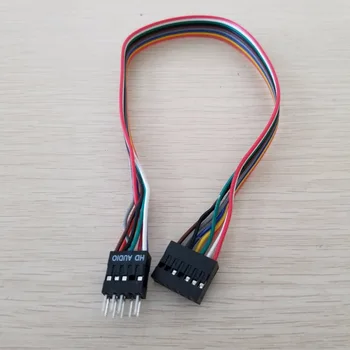 10pcs/lot HD Audio 13Pin Female to 9Pin Male Converter Cable 22AWG For Lenovo Motherboard Connection HOST Front Panel Audio 20cm
10pcs/lot HD Audio 13Pin Female to 9Pin Male Converter Cable 22AWG For Lenovo Motherboard Connection HOST Front Panel Audio 20cm