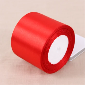 25 Yards/Roll 3'' Chinese Red Satin Ribbon for Wedding and Party Chair Decorations Silk Ribbon or Sewing Fabric diy
25 Yards/Roll 3'' Chinese Red Satin Ribbon for Wedding and Party Chair Decorations Silk Ribbon or Sewing Fabric diy