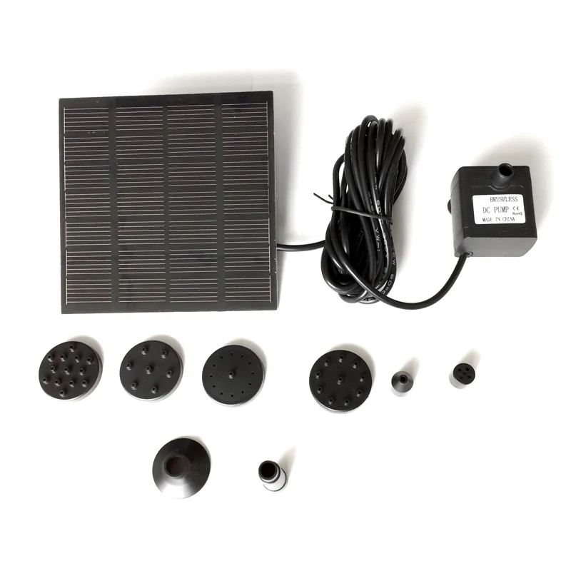 7V 12W Solar Fountain Water Pump Panel Garden Pond Pool Submersible Watering Kit @LS
7V 12W Solar Fountain Water Pump Panel Garden Pond Pool Submersible Watering Kit @LS