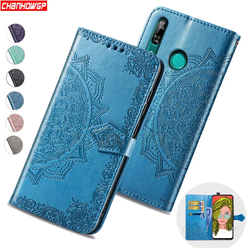 Милый цветочный флип чехол для Huawei Y9 Prime 2019 STK L21 L22 LX3 кожаный бумажник Y5 Y6 Y7 Pro DUB LX1