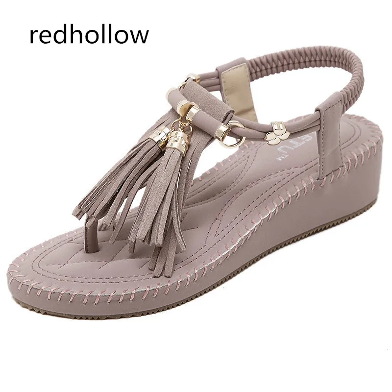 2017 Women Shoes Sandals Fashion Fringe Women Sandals Comfort Summer Bohemia Flat Woman Flip Flops Shoes Beach Sandalias Mujer
2017 Women Shoes Sandals Fashion Fringe Women Sandals Comfort Summer Bohemia Flat Woman Flip Flops Shoes Beach Sandalias Mujer