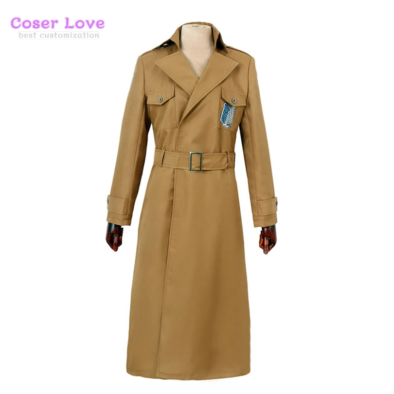 Attack on Titan Scout Regiment Scout Legion Survey Corps Recon Corps Long Coat Cosplay cosume Halloween costume
Attack on Titan Scout Regiment Scout Legion Survey Corps Recon Corps Long Coat Cosplay cosume Halloween costume