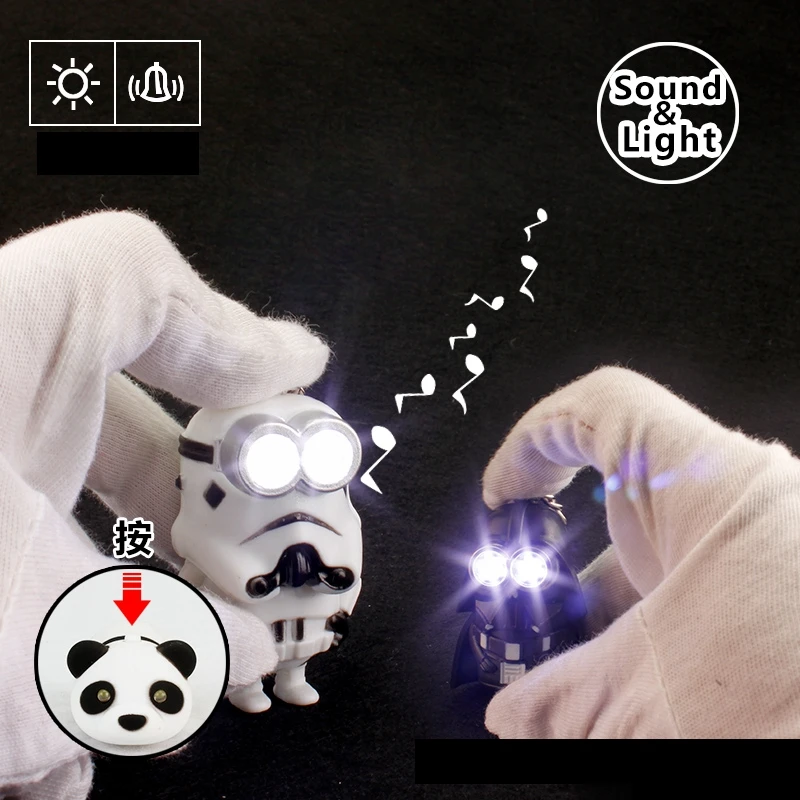 LED light keychain,Darth Vader star war The storm troops keychains,The force awaken figure keyrings,Minions star wars keyring
LED light keychain,Darth Vader star war The storm troops keychains,The force awaken figure keyrings,Minions star wars keyring