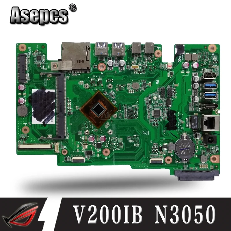 V200IB MAIN_BD_N3050 (4)/UMA/AS 90PT01J0-R01000 материнская плата REV 1 5 для For Asus V200I настольная 100%