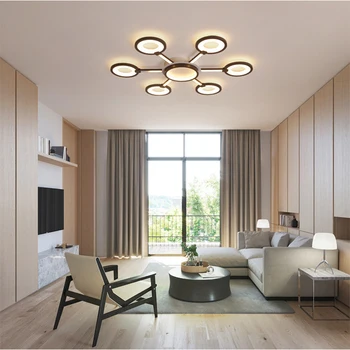 Modern Led ceiling lamps Creative Simple Brown Bedroom Living Room Ceiling lamp Indoor Lighting RC Dimmable Pendant light
Modern Led ceiling lamps Creative Simple Brown Bedroom Living Room Ceiling lamp Indoor Lighting RC Dimmable Pendant light
