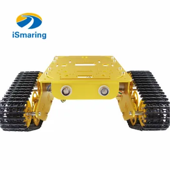 Official iSmaring T300 Version Aluminum alloy smart tank car chassis/experiment platform,servos,controller,robot
Official iSmaring T300 Version Aluminum alloy smart tank car chassis/experiment platform,servos,controller,robot
