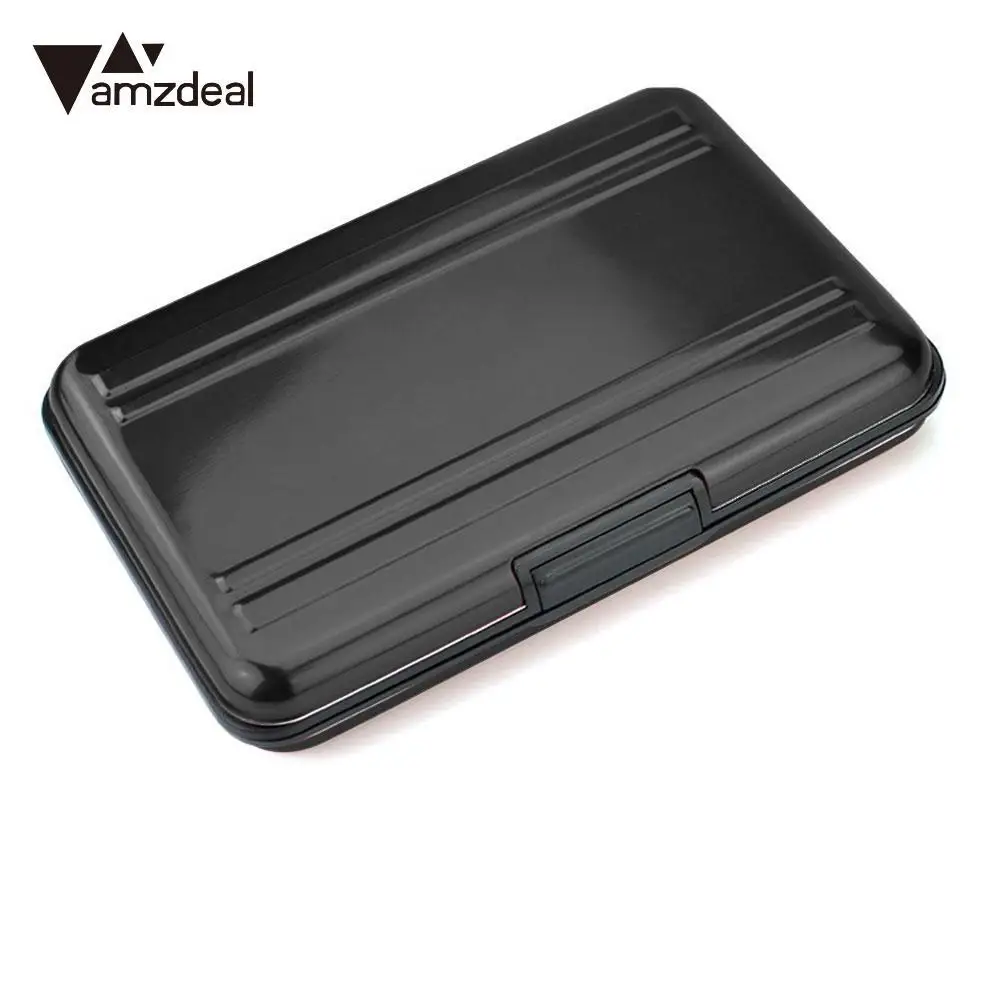 AMZDEAL Portable Memory Card Case Micro SD Holder Waterproof Single Layer Aluminum 16 slots for SD/ SDHC/ SDXC/Micro SD Card
AMZDEAL Portable Memory Card Case Micro SD Holder Waterproof Single Layer Aluminum 16 slots for SD/ SDHC/ SDXC/Micro SD Card