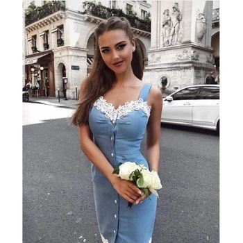 Summer spaghetti strap bandage dress 2019 red blue khaki mint button lace dress vestidos party girl sexy nightlife club dresses
Summer spaghetti strap bandage dress 2019 red blue khaki mint button lace dress vestidos party girl sexy nightlife club dresses