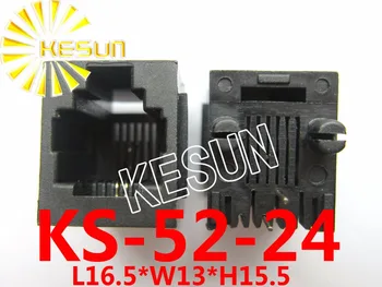 200PCS x RJ11 52-6P2C with Flange 180degree top-entry PCB Phone Modular Jack Female Telephone Socket LAN Connector
200PCS x RJ11 52-6P2C with Flange 180degree top-entry PCB Phone Modular Jack Female Telephone Socket LAN Connector