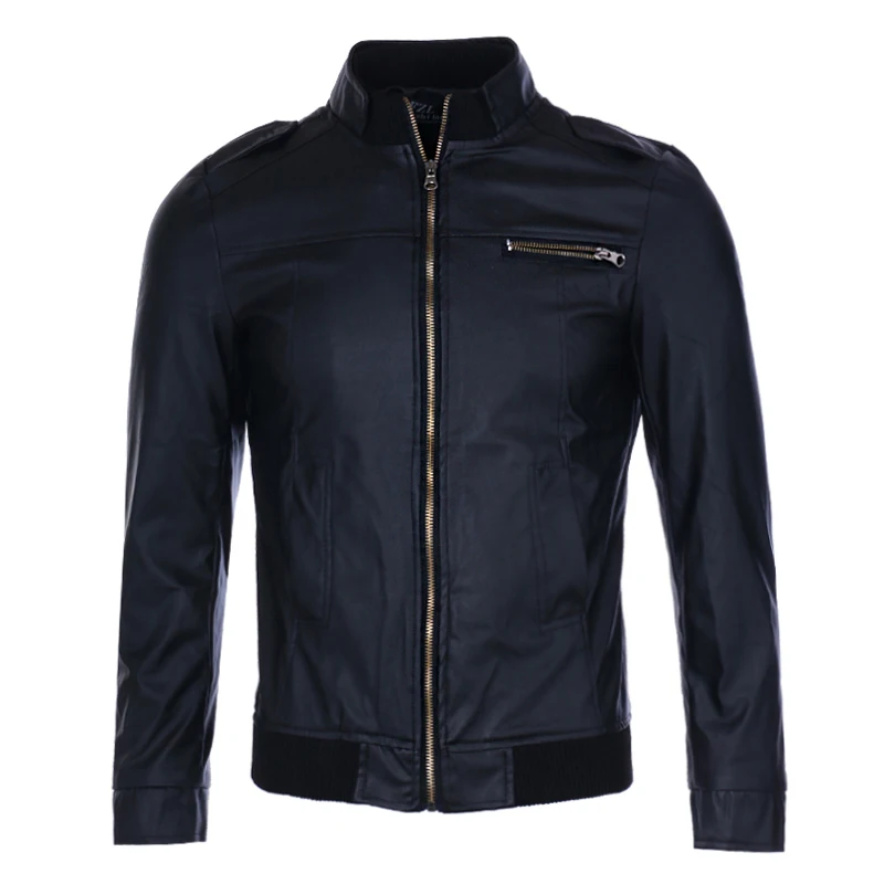 Fashion PU Leather Jacket Casual Long Sleeve Zipper Male Coats Windbreakers Slim O-Neck Chaqueta Moto Hombre Motorcycle Jaket
Fashion PU Leather Jacket Casual Long Sleeve Zipper Male Coats Windbreakers Slim O-Neck Chaqueta Moto Hombre Motorcycle Jaket