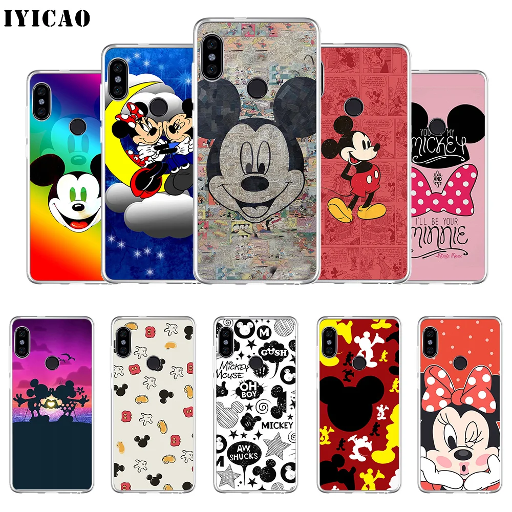 IYICAO Cute Mickey Mouse Soft Silicone Phone Case for Xiaomi Redmi 4A 5A 6A Note 7 6 5 Pro Plus Redmi 4X 5A Prime Cover
IYICAO Cute Mickey Mouse Soft Silicone Phone Case for Xiaomi Redmi 4A 5A 6A Note 7 6 5 Pro Plus Redmi 4X 5A Prime Cover