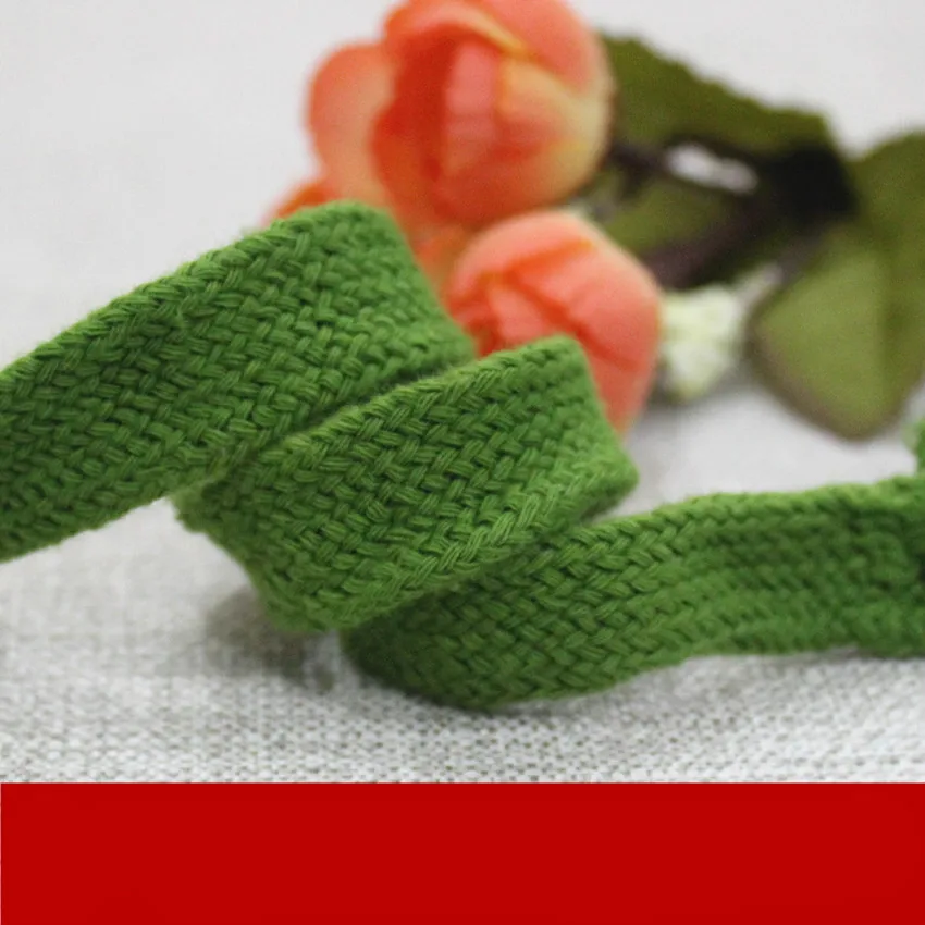 15mm wide green full cotton hollow flat rope double braided belt lace, waist band hat belt drawstring rope DIY
15mm wide green full cotton hollow flat rope double braided belt lace, waist band hat belt drawstring rope DIY