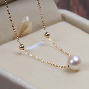Pearl Chain Perfectly Round Pearl Necklace 45cm Freshwater Pearl&Akoya Choker Girlfriend Pearl Jewelry Gifts
Pearl Chain Perfectly Round Pearl Necklace 45cm Freshwater Pearl&Akoya Choker Girlfriend Pearl Jewelry Gifts