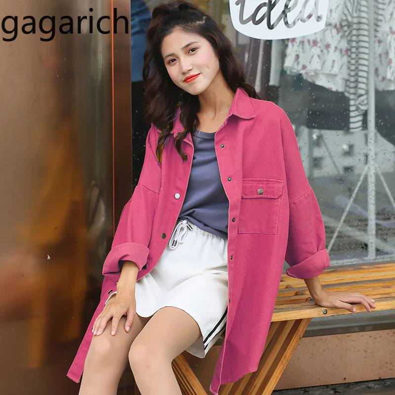 Gagarich Women Clothes 2019 Spring New Original Loose Long Denim Jacket Female Korean Version Long Sleeve Long Coat
Gagarich Women Clothes 2019 Spring New Original Loose Long Denim Jacket Female Korean Version Long Sleeve Long Coat