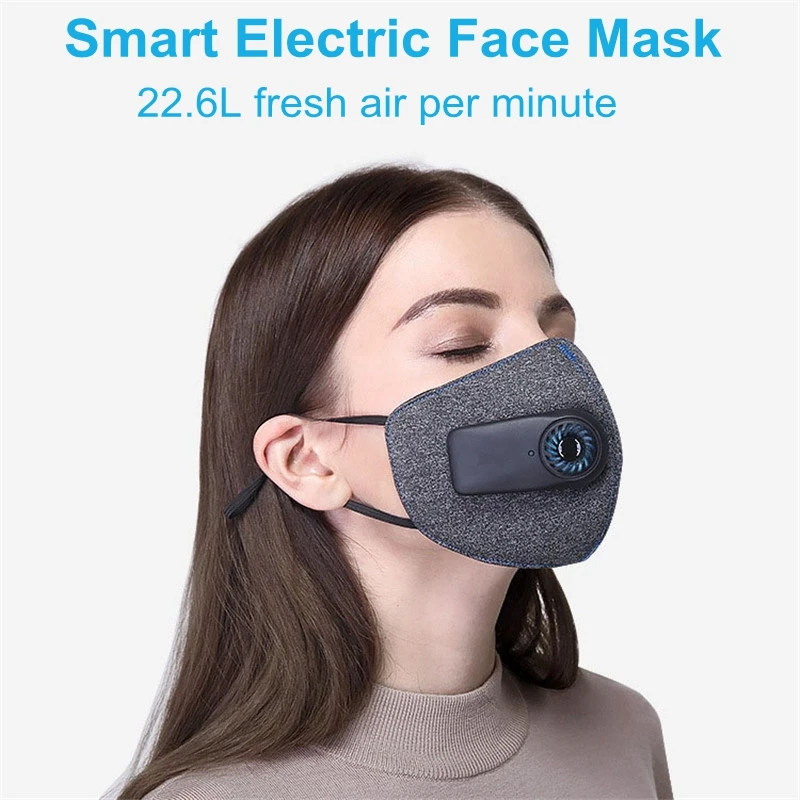 Smart Electric Face Dust Mask Air Purifying KN95 Anti Dust Pollution PM2.5 With Breathable Valve Workplace Safe Fresh Air Supply
Smart Electric Face Dust Mask Air Purifying KN95 Anti Dust Pollution PM2.5 With Breathable Valve Workplace Safe Fresh Air Supply