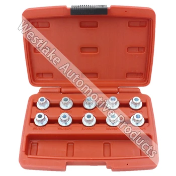 10pcs New Release Splined Socket For BMW Locking Wheel Nuts Set Mixed Points For BMW E66 E60 E90 X5 X3
10pcs New Release Splined Socket For BMW Locking Wheel Nuts Set Mixed Points For BMW E66 E60 E90 X5 X3