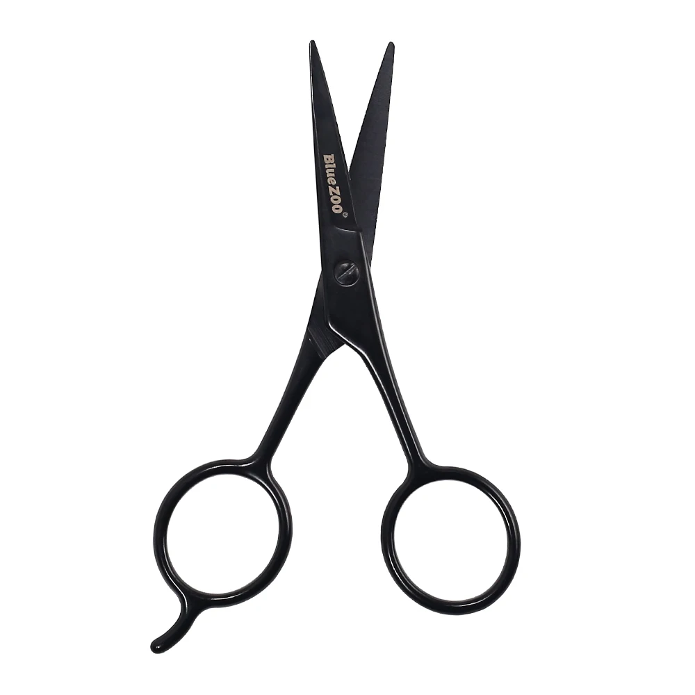 Stainless Steel Barber Beard Beauty Mustache Eyebrow Nose Trimming Scissor Clippers Grooming Styling Tool Stainless Steel Barber Beard Beauty Mustache Eyebrow Nose Trimming Scissor Clippers Grooming Styling Tool