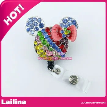 50pcs/lot Colorful Crystal Rhinestone ID Badges Card Holder Office Retractable Reel Plastic Key Clip Holders with Clip Backing
50pcs/lot Colorful Crystal Rhinestone ID Badges Card Holder Office Retractable Reel Plastic Key Clip Holders with Clip Backing