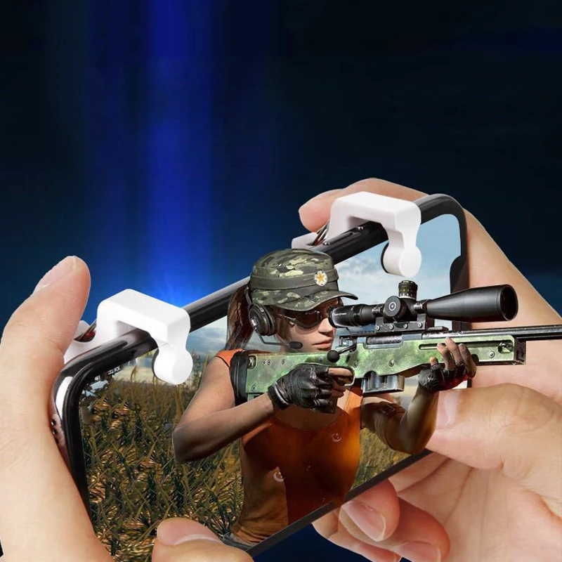 Portable Handle Game Controller For PUBG Chicken Eating Gamepad Game Joystick Controller for Mobile Phone Gaming
Portable Handle Game Controller For PUBG Chicken Eating Gamepad Game Joystick Controller for Mobile Phone Gaming