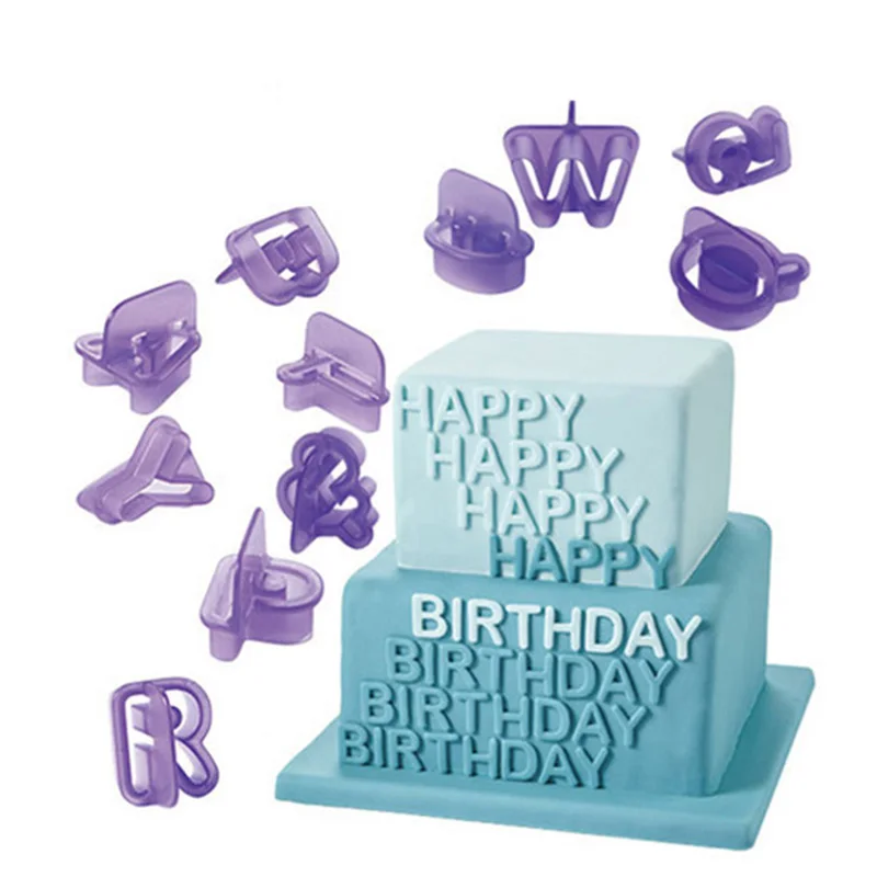 40 Pcs/set Plastic Alphabet Cookie Cutter Number Biscuit Mould English Letters Confectionery Tools Fondant Cake Decorating Tools
40 Pcs/set Plastic Alphabet Cookie Cutter Number Biscuit Mould English Letters Confectionery Tools Fondant Cake Decorating Tools