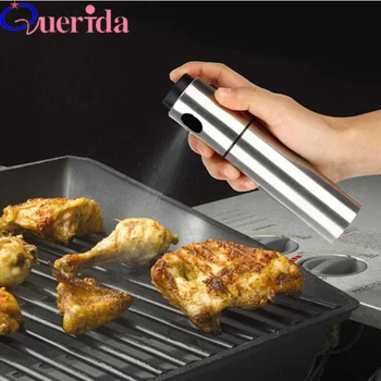Spray Type Barbecue Oil Bottle Creative Kitchen Accessories Stainless Steel Vinegar Bottle Olive Oil Bottle Household Kitchen
Spray Type Barbecue Oil Bottle Creative Kitchen Accessories Stainless Steel Vinegar Bottle Olive Oil Bottle Household Kitchen